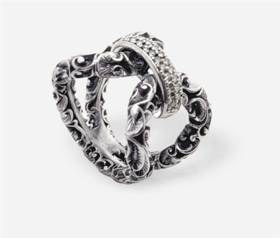 Anillo Maria e Luisa Jewels Mujer in Plata Diamante AA0150/M/BR - AA0150/M/BR